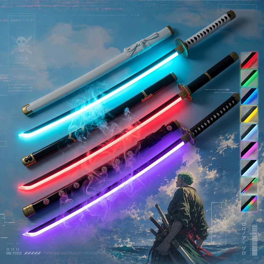 Cosplay Prop Katana - 40inch One Piece Roronoa Zoro Katana