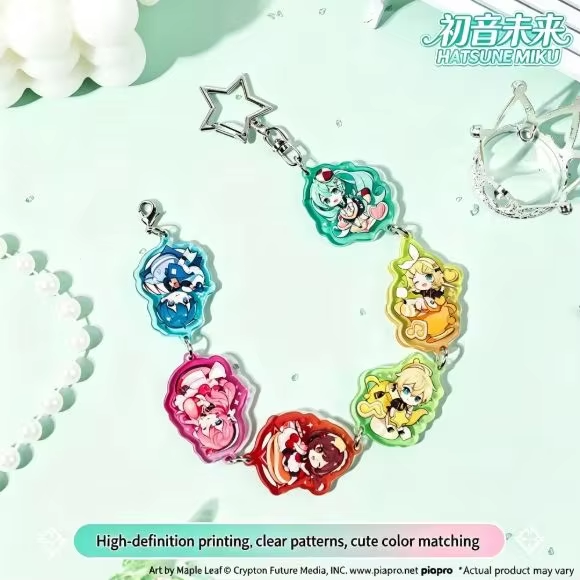 Acrylic Cosplay Prop - Hatsune Miku Merchandise Bracelet, Guzi Miku