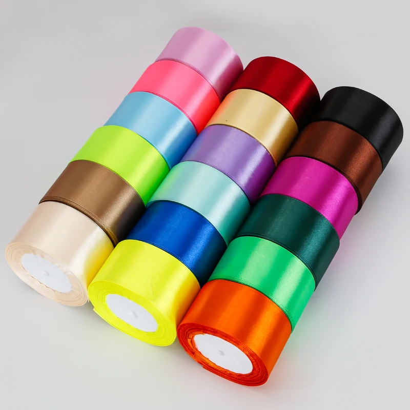Craft Foam Roll - 22Yards/Roll 5cm Silk Satin Ribbon Handmade