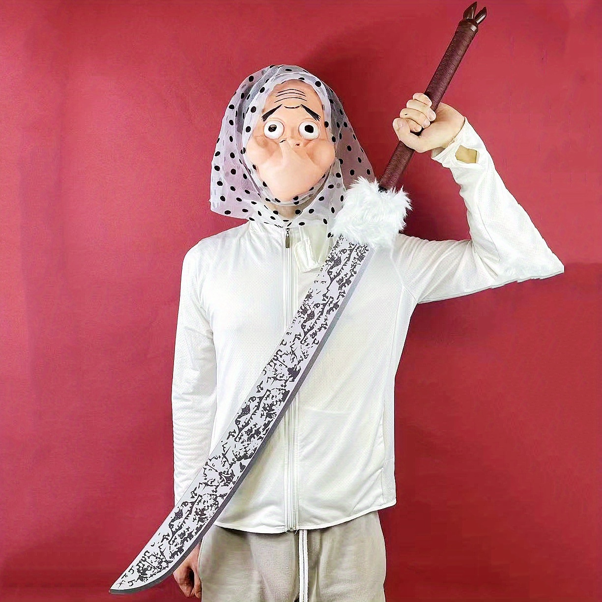 Cosplay Prop Katana - 50inch Fushiguro Toji Katana Large Sword