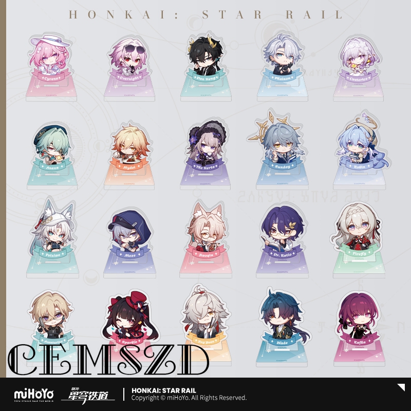 [Genuine] Game Honkai Star Rai - огляд і ціна Acrylic Cosplay Prop