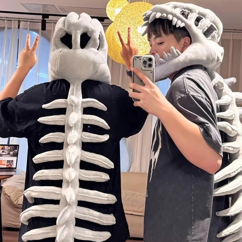 Creative Fishbone Shaped Plush - огляд і ціна Fishbones Cosplay Prop