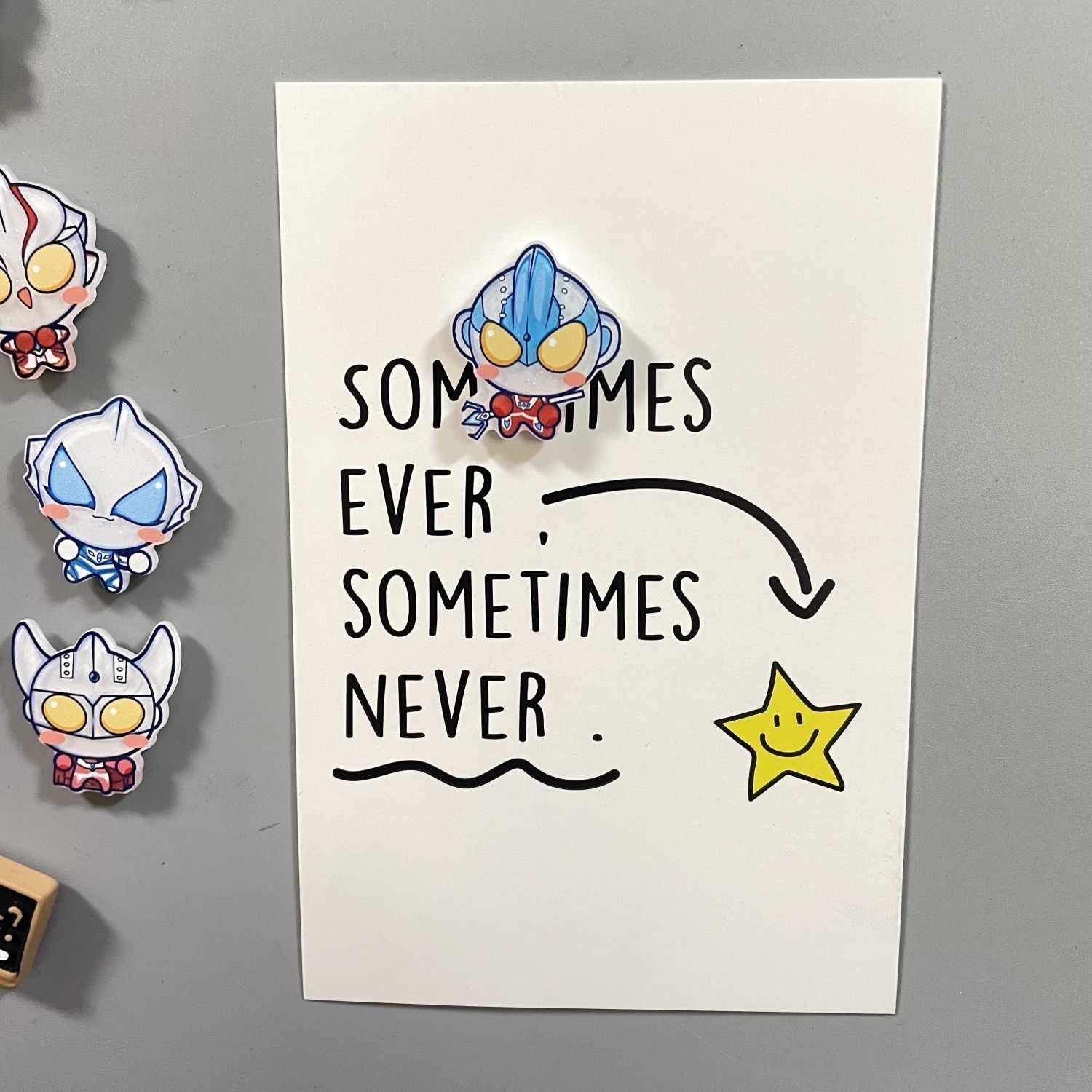 Creative cartoon Cool Ultraman - огляд і ціна Acrylic Cosplay Prop