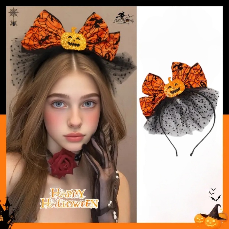 1pc Halloween Pumpkin Bow Head - огляд і ціна Cosplay Bat Prop