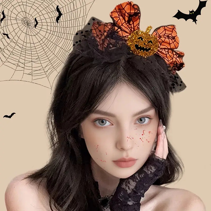 1pc Halloween Pumpkin Bow Head - огляд і ціна Cosplay Bat Prop