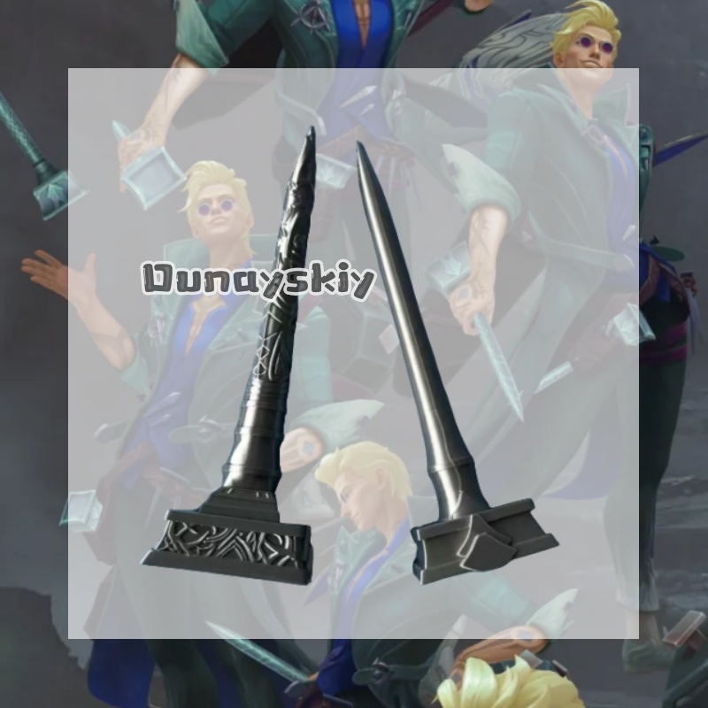 KS*27Locke The Ashen Exorcist  - огляд і ціна Cosplay Prop Display