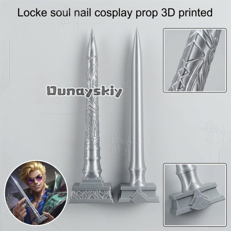 KS*27Locke The Ashen Exorcist  - огляд і ціна Cosplay Prop Display