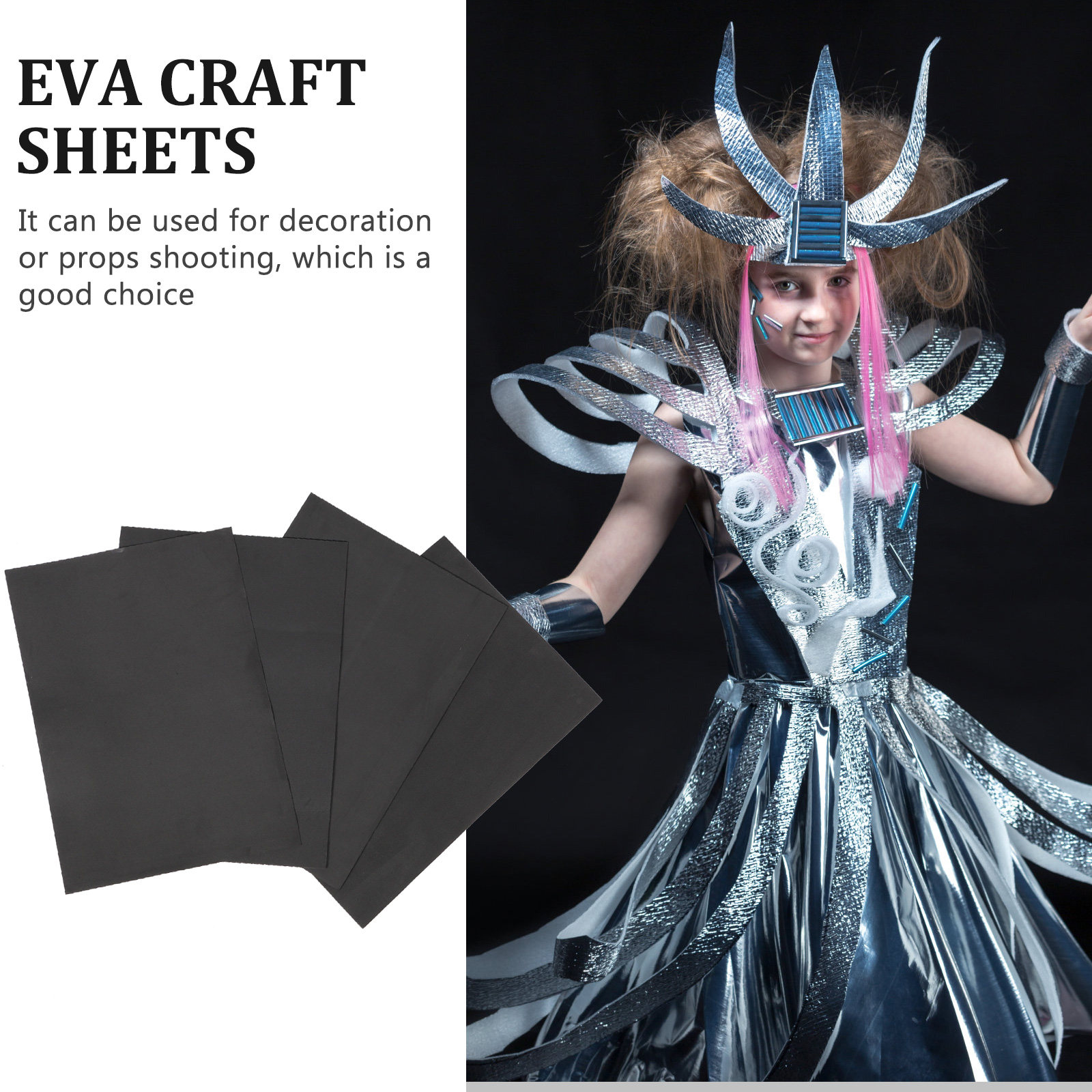 4Pcs Eva Board Foam Sheets DIY - огляд і ціна Cosplay Prop Foam Board