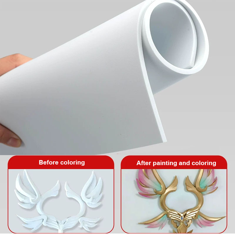Eva Board Material Model Cospl - огляд і ціна Cosplay Prop Foam Board
