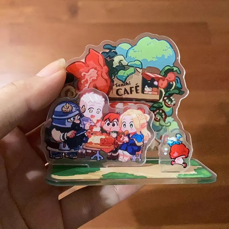 Anime Delicious in Dungeon Mar - огляд і ціна Acrylic Cosplay Prop
