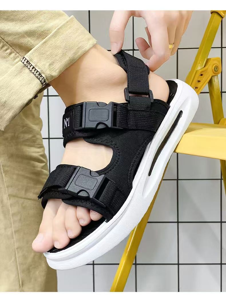 Men's Summer New One Word Dual - огляд і ціна Velcro Hook Loop