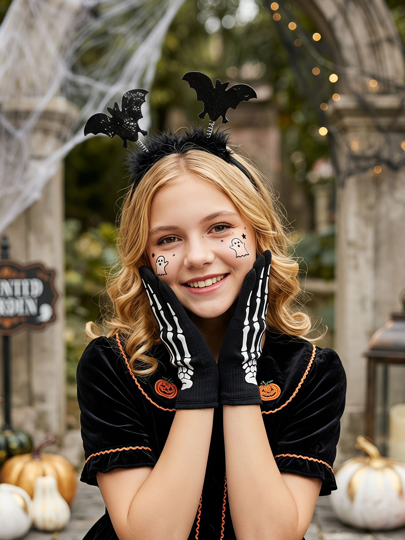 2Pcs Teen Girls Halloween Acce - огляд і ціна Cosplay Bat Prop