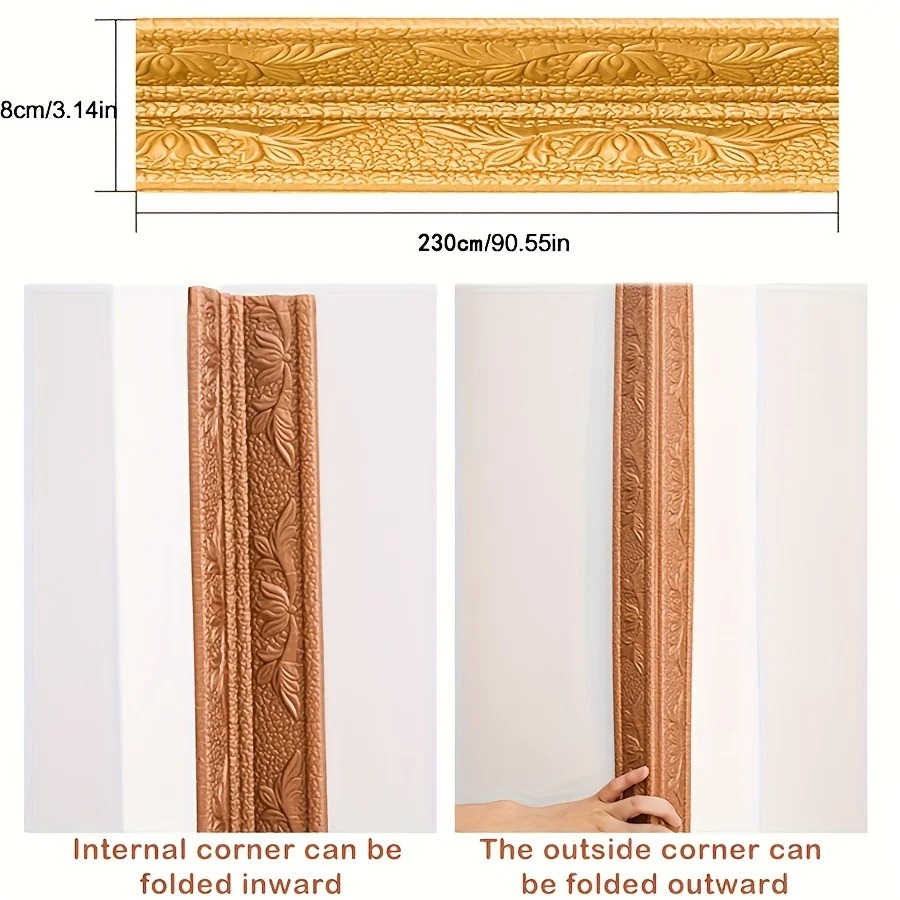 230cm Foam Wall Edge Strip Sti - огляд і ціна Craft Foam Roll