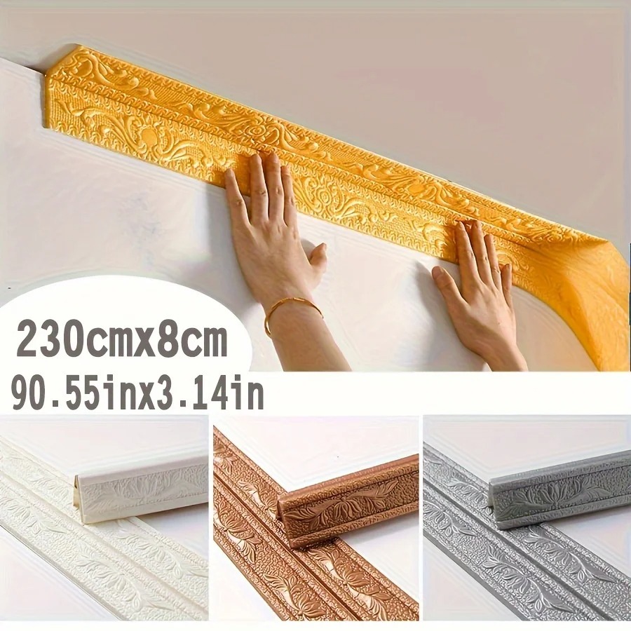 230cm Foam Wall Edge Strip Sti - огляд і ціна Craft Foam Roll