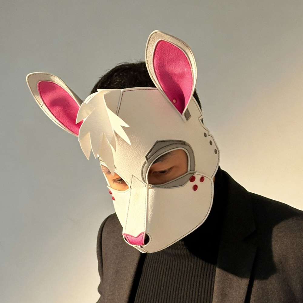 Punk Rabbit Mask White Bunny P - огляд і ціна Free Cosplay Prop Patterns