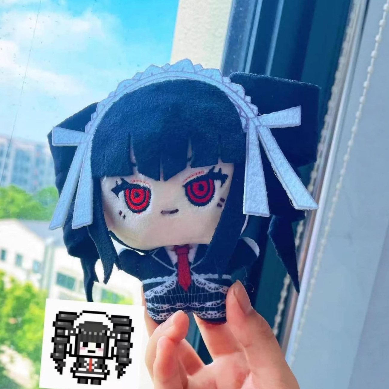 10cm Celestia Ludenberg Plushi - огляд і ціна Cosplay Plushie Prop