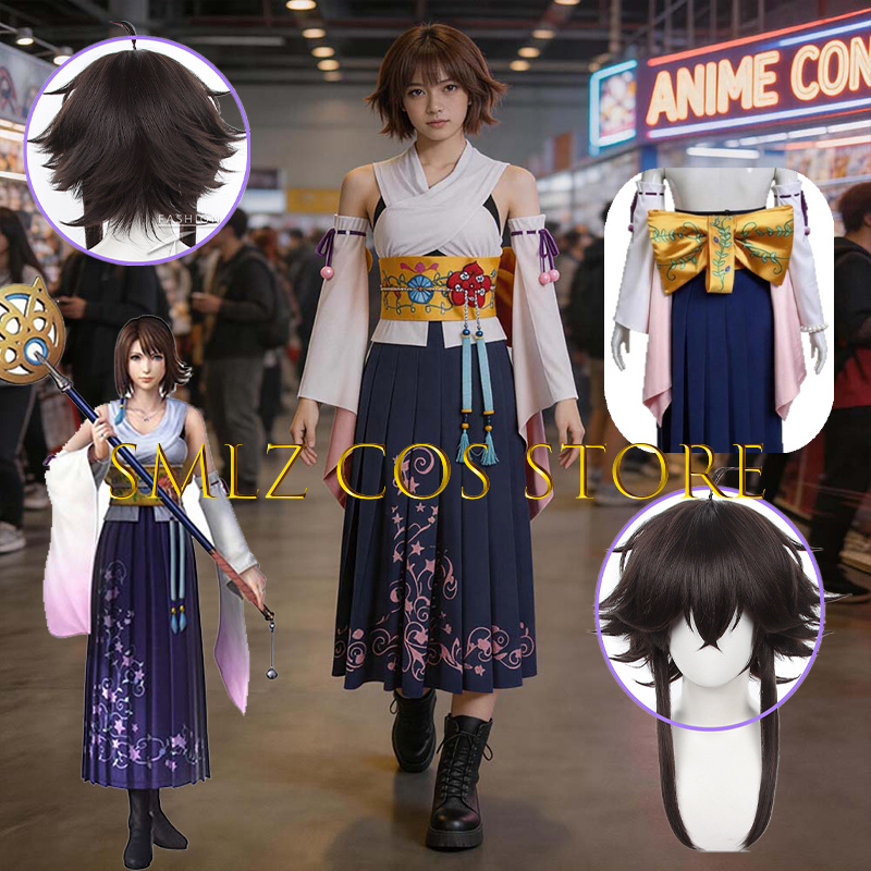 Smlz FFX Yuna Cosplay Anime FF - огляд і ціна Cosplay Prop Making