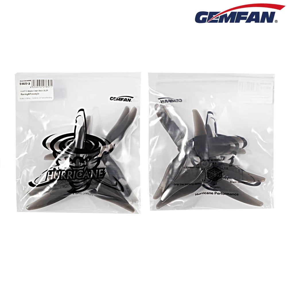 10Pairs (10CW + 10CCW) Gemfan  - огляд і ціна Ekko Cosplay Prop