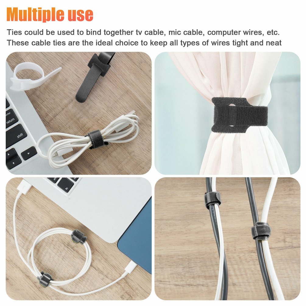 Velcros for Cables Cable Ties  - огляд і ціна Velcro Hook Loop