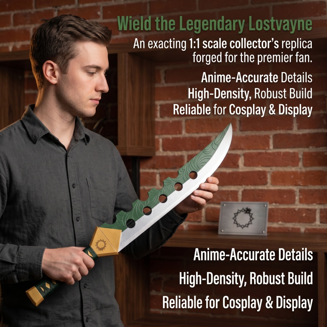 28inch The Seven Deadly Sins M - огляд і ціна Cosplay Prop Katana