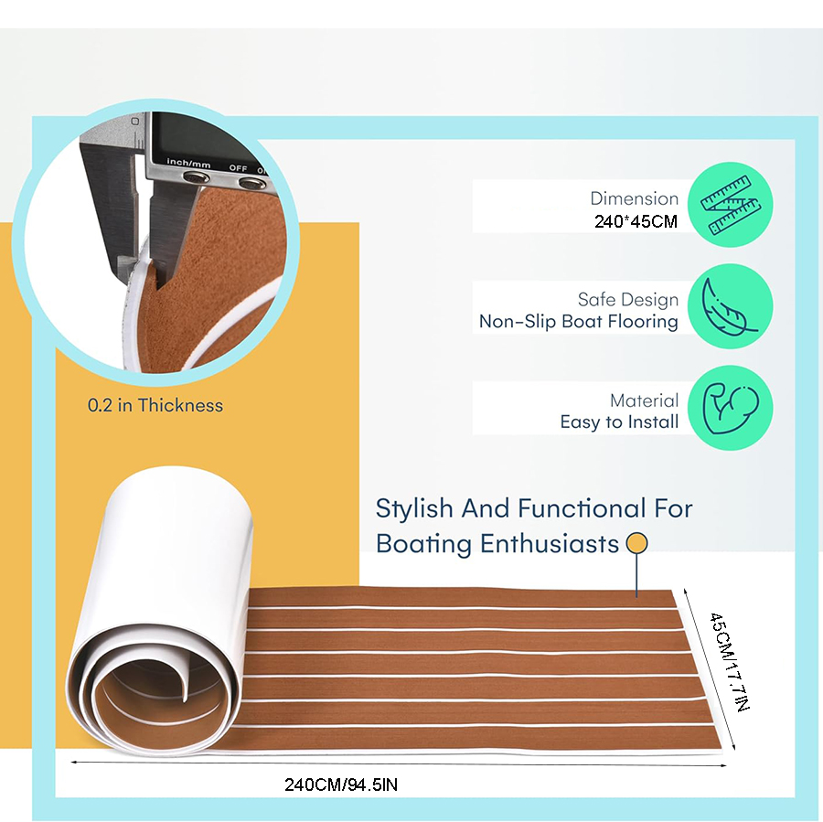 EVA Foam Boat Flooring Decking - огляд і ціна Eva Foam Sheet