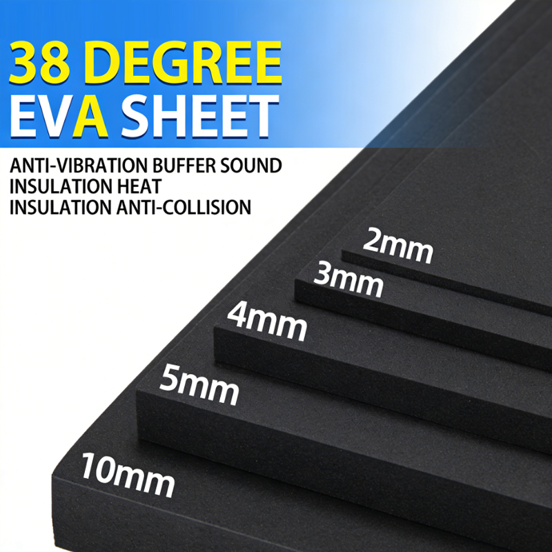 38-Degree Black EVA Foam Board - огляд і ціна Cosplay Prop Foam Board