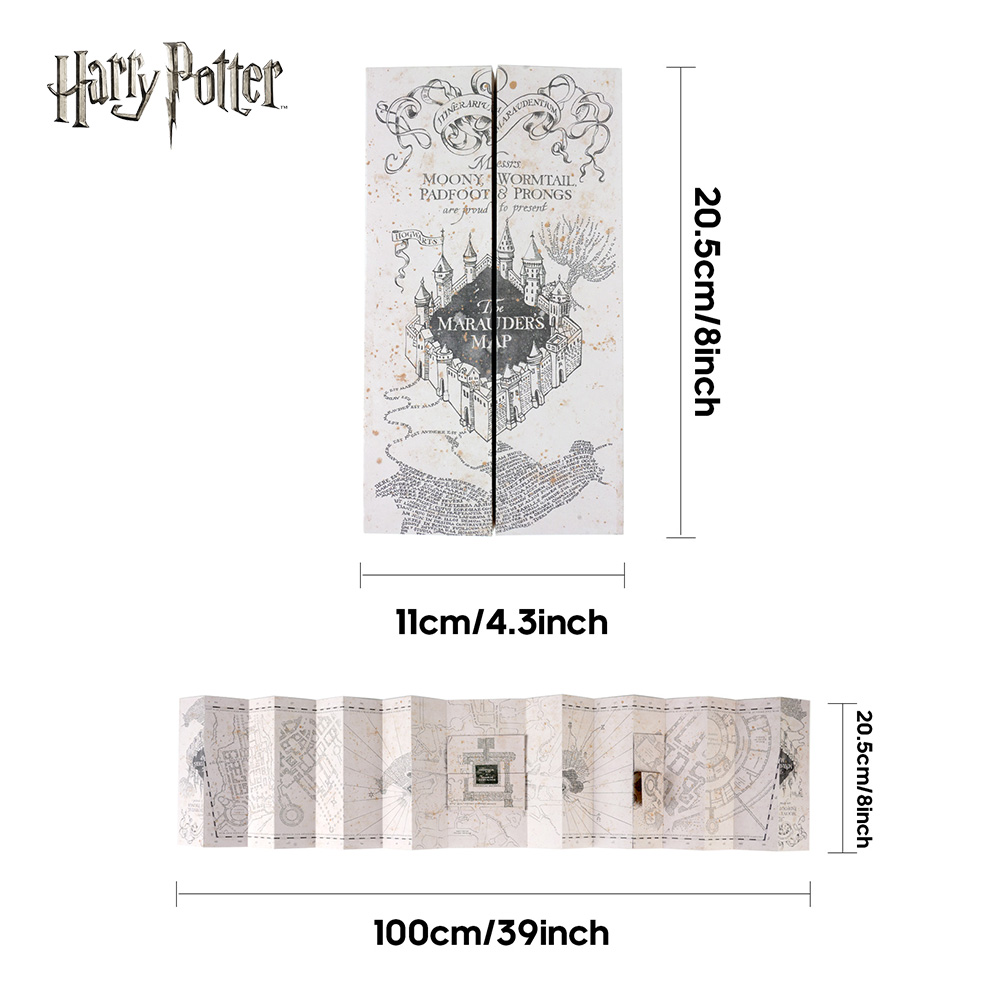1PC Map Of The Marauder's Scho - огляд і ціна Cosplay Prop Making
