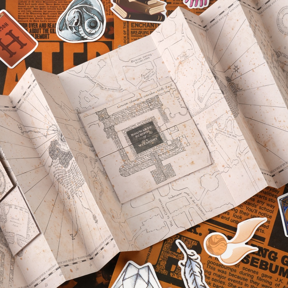 1PC Map Of The Marauder's Scho - огляд і ціна Cosplay Prop Making