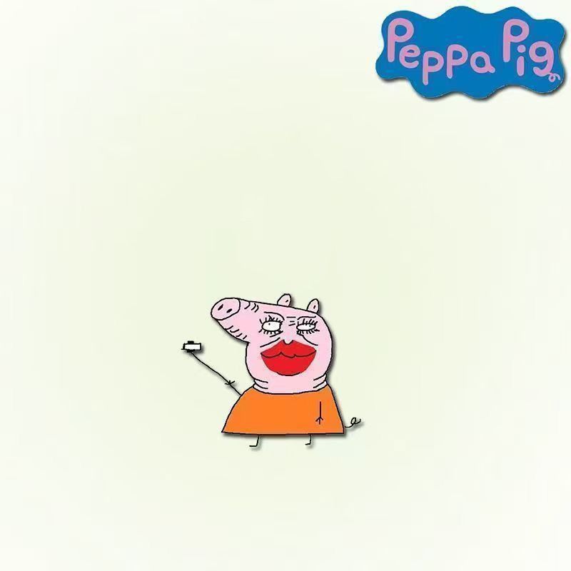 Peppa Pig Abstract Funny Face  - огляд і ціна Acrylic Cosplay Prop
